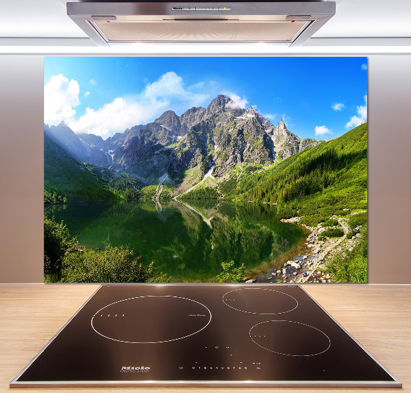Panel do kuchyně Mořské oko Tatry