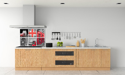 Dekorační panel sklo Koláž Londýn