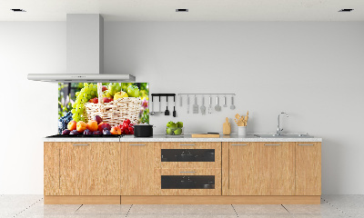Dekorační panel sklo Koš ovoce