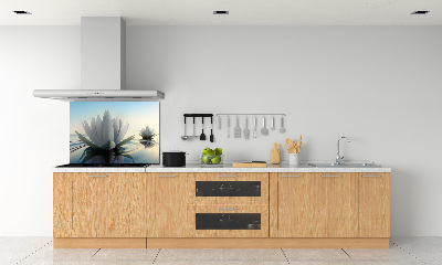 Dekorační panel sklo Květ lotosu