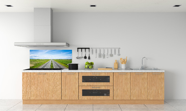Dekorační panel sklo Dálnice