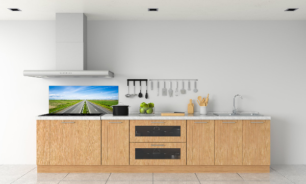 Dekorační panel sklo Dálnice