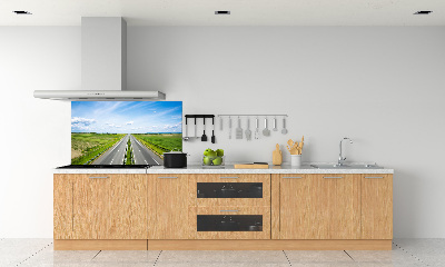 Dekorační panel sklo Dálnice