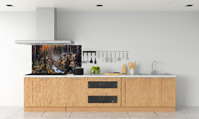 Panel do kuchyně Smečka vlků