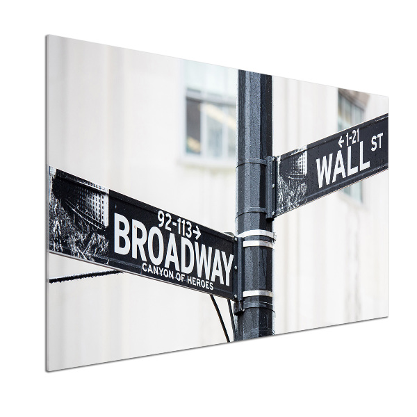 Panel do kuchyně Wall Street značka