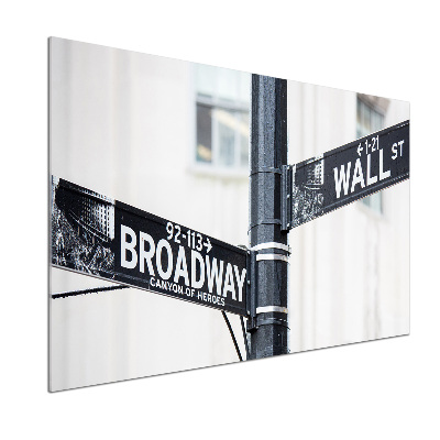 Panel do kuchyně Wall Street značka