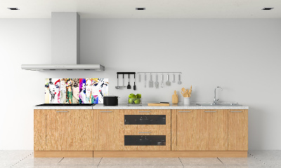 Panel do kuchyně Ženské portréty