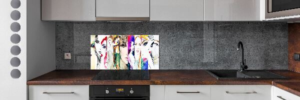 Panel do kuchyně Ženské portréty