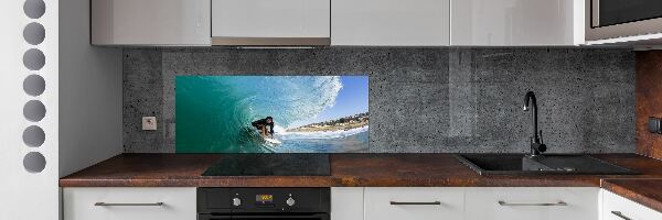 Panel do kuchyně Surfer na vlně
