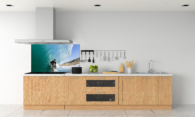 Panel do kuchyně Surfer na vlně