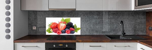 Dekorační panel sklo Lesní ovoce