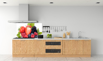 Dekorační panel sklo Lesní ovoce