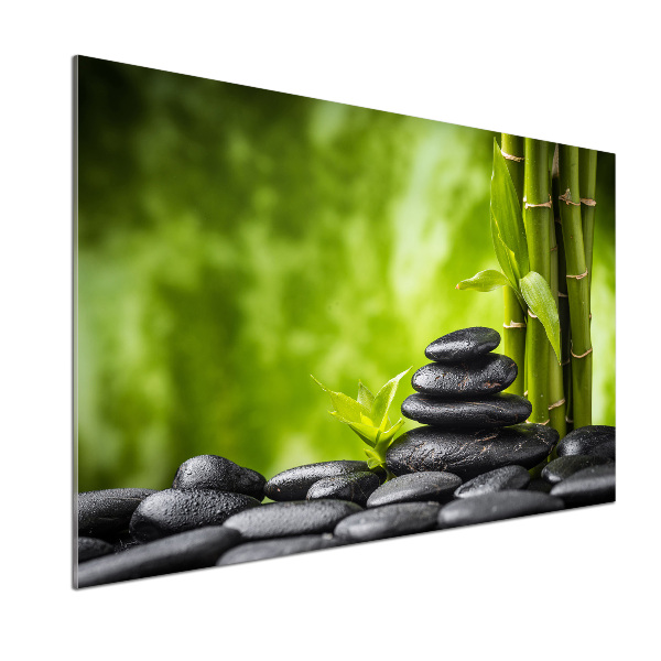 Dekorační panel sklo Kameny zen