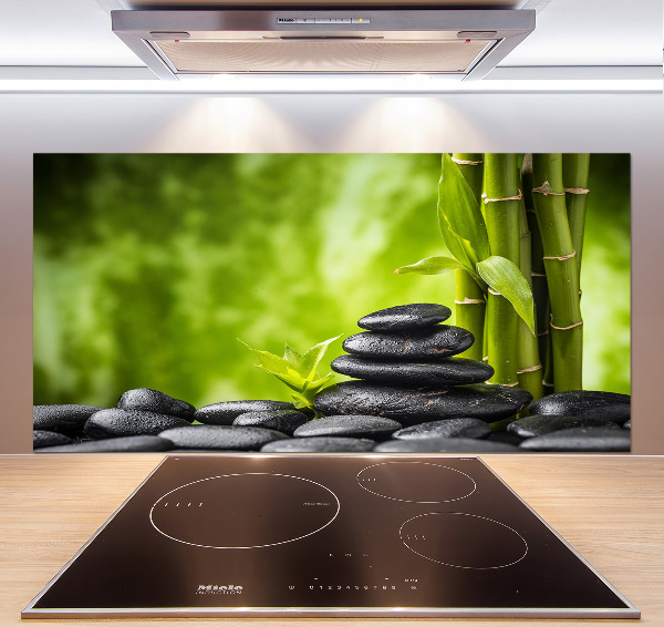 Dekorační panel sklo Kameny zen
