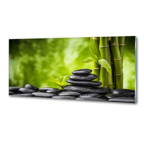 Dekorační panel sklo Kameny zen