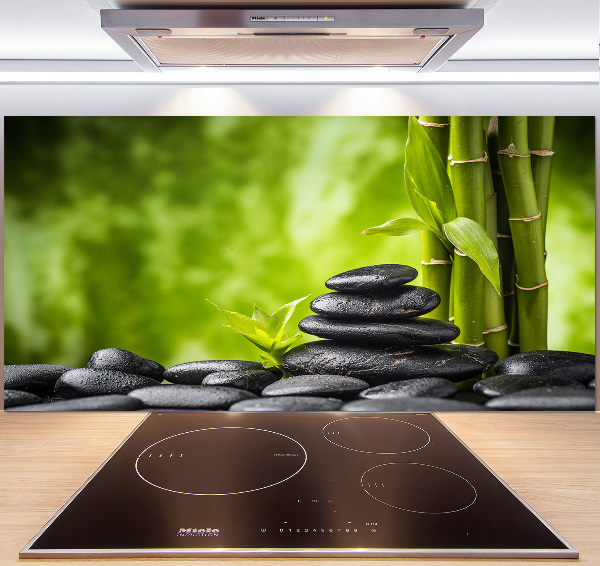 Dekorační panel sklo Kameny zen