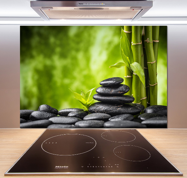 Dekorační panel sklo Kameny zen