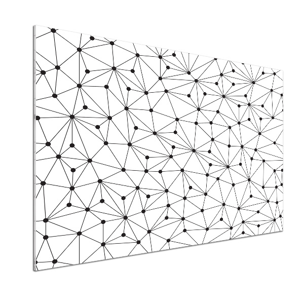 Panel do kuchyně Linie a kruhy