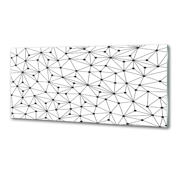 Panel do kuchyně Linie a kruhy