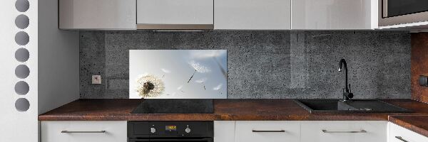 Dekorační panel sklo Pampeliška