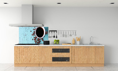 Dekorační panel sklo Černá káva