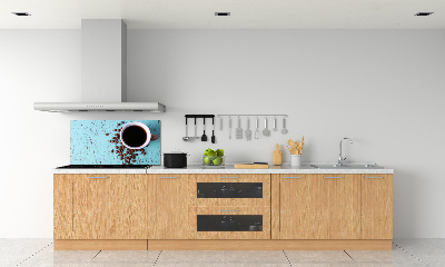Dekorační panel sklo Černá káva