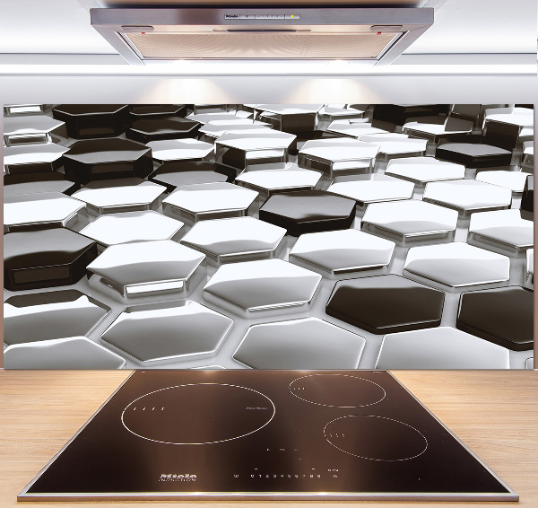 Panel do kuchyně Abstrakce 3D