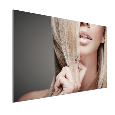 Panel do kuchyně Hezká blondýnka