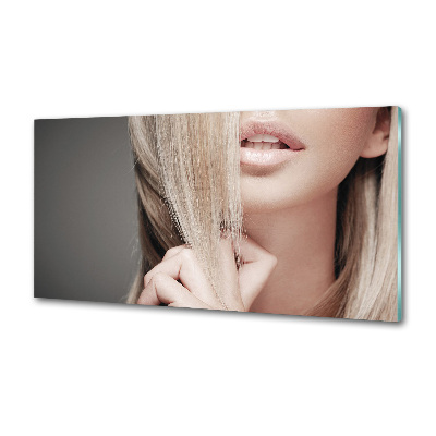 Panel do kuchyně Hezká blondýnka