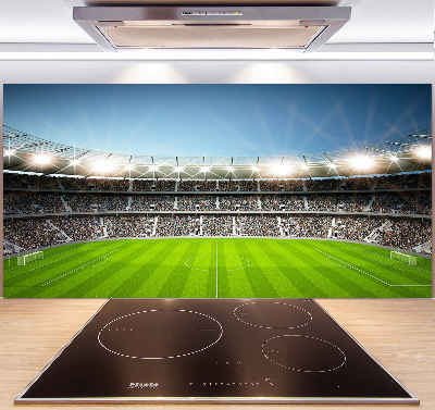 Skleněný panel do kuchyně Stadion