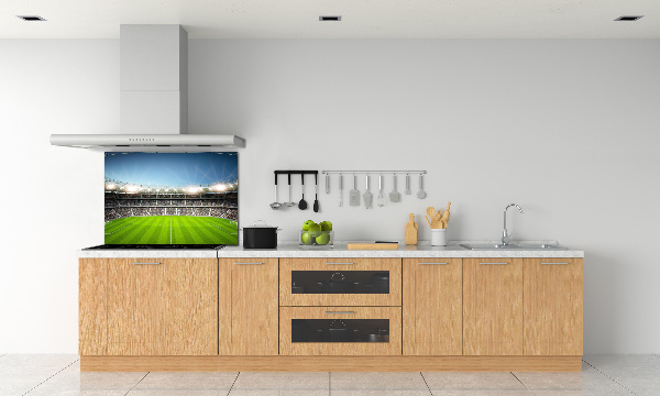 Skleněný panel do kuchyně Stadion