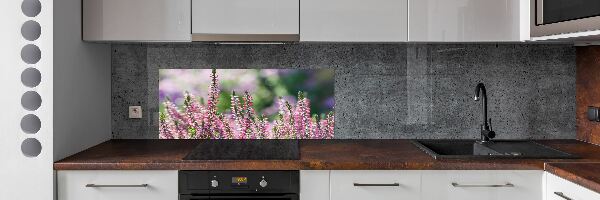 Panel do kuchyně Květy vřesu