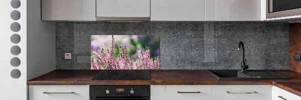 Panel do kuchyně Květy vřesu