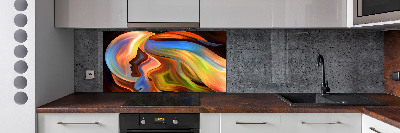 Dekorační panel sklo Abstrakce