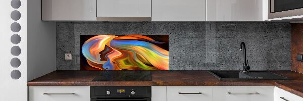 Dekorační panel sklo Abstrakce