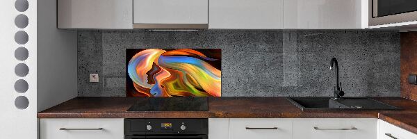 Dekorační panel sklo Abstrakce