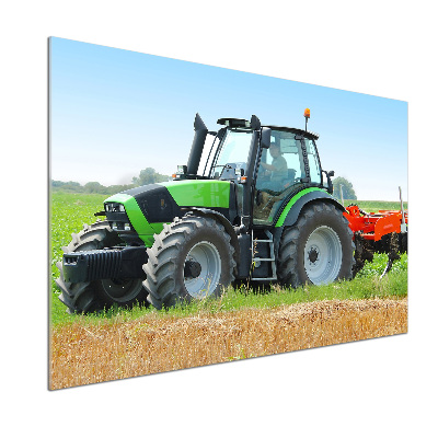 Panel do kuchyně Traktor na poli