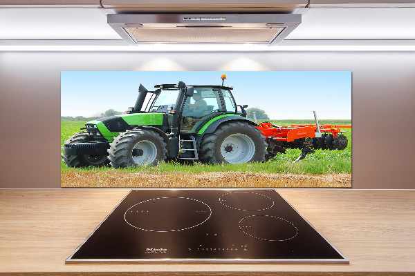 Panel do kuchyně Traktor na poli