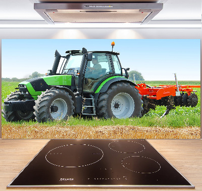 Panel do kuchyně Traktor na poli