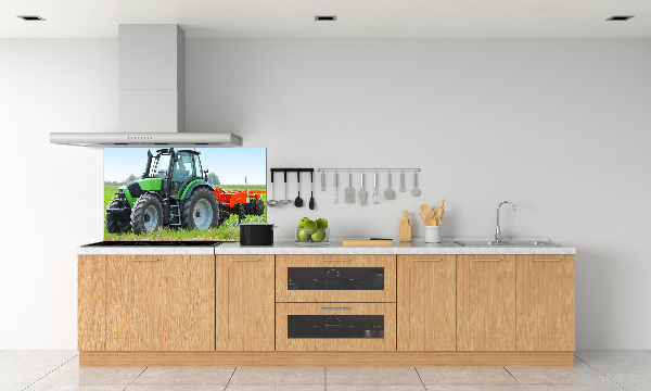 Panel do kuchyně Traktor na poli