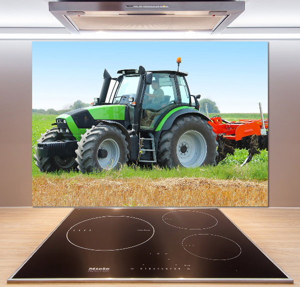 Panel do kuchyně Traktor na poli