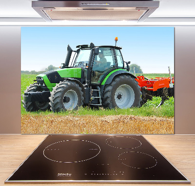 Panel do kuchyně Traktor na poli