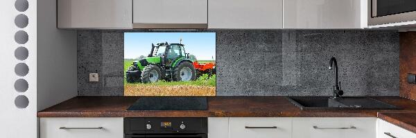 Panel do kuchyně Traktor na poli