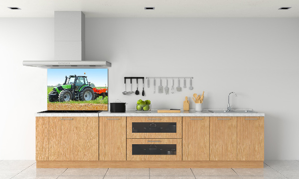 Panel do kuchyně Traktor na poli