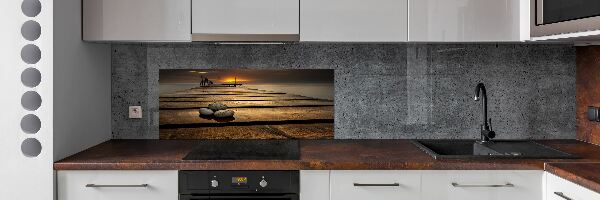 Panel do kuchyně Dřevěné molo