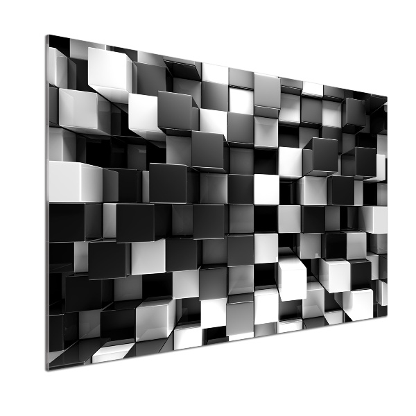 Panel do kuchyně Abstrakce kostky