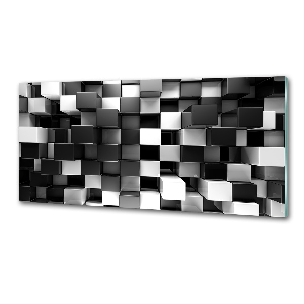 Panel do kuchyně Abstrakce kostky