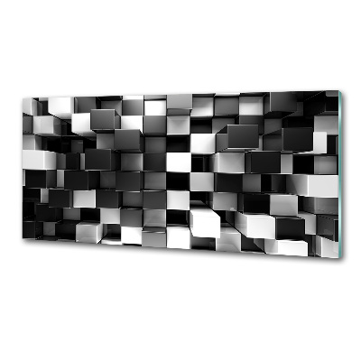 Panel do kuchyně Abstrakce kostky