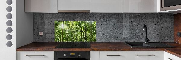Panel do kuchyně Tropický les