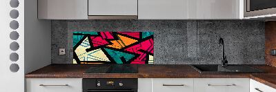 Panel do kuchyně Geometrické pozadí
